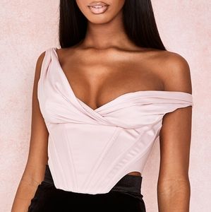 House of CB Giuseppina Satin Bustier Corset